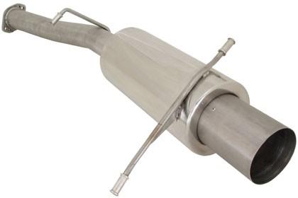 Turbo XS 02-07 WRX-STi Rear Muffler Assembly w/ Titanium Tip