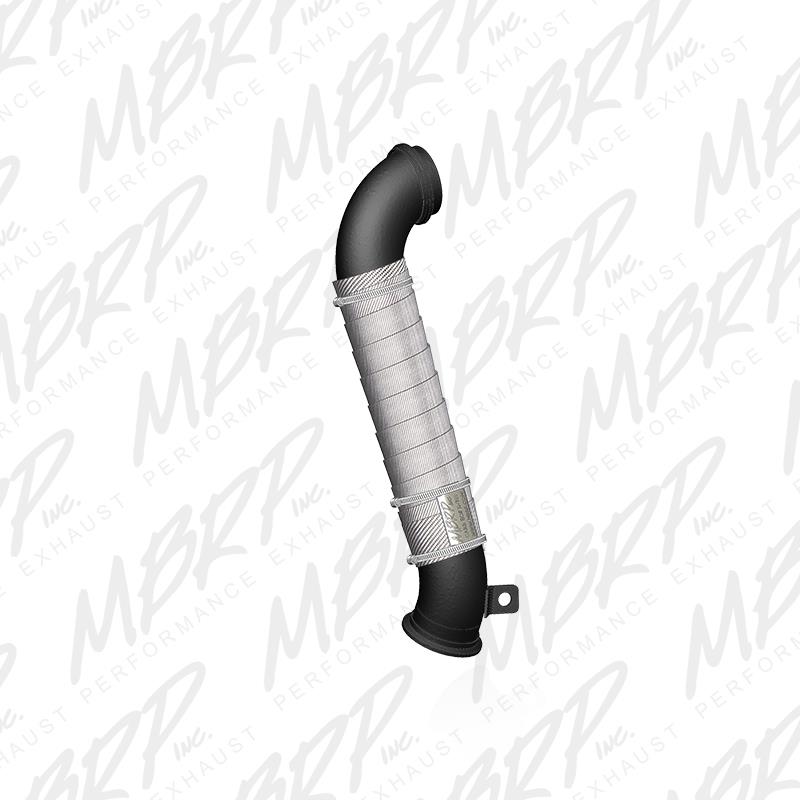 MBRP 04.5-2010 Chev/GMC 6.6L Duramax Black 3in Down Pipe