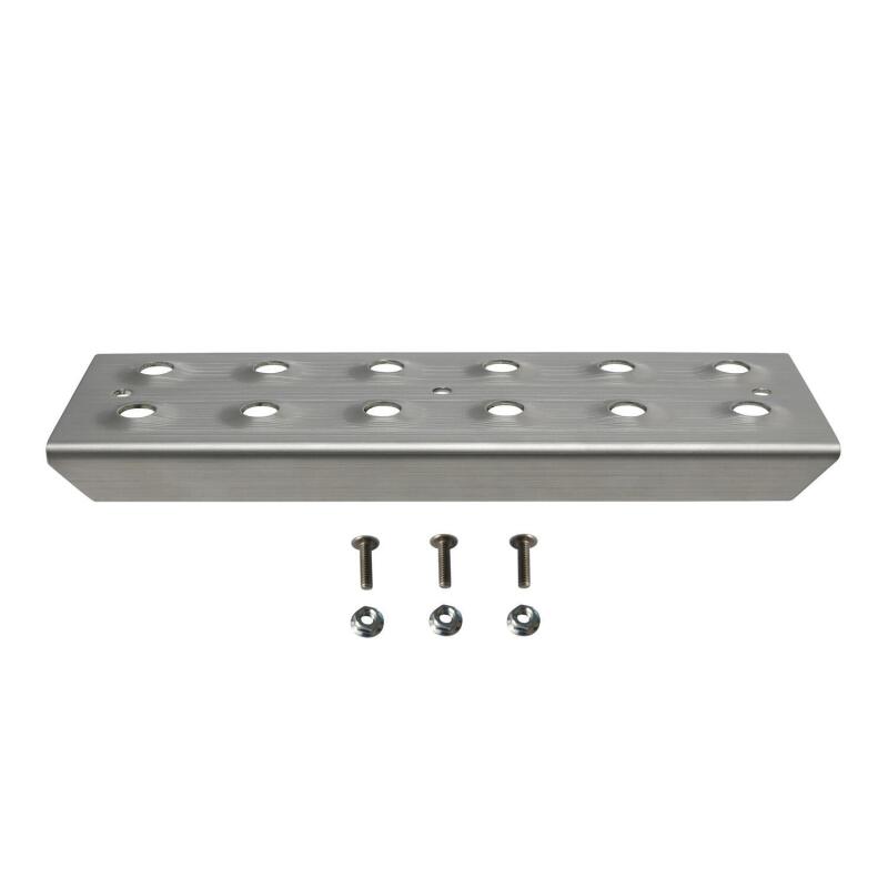 Westin 56-100006 Replacement HDX Stainless Drop Step Plate Kit 6 in Stainless Steel