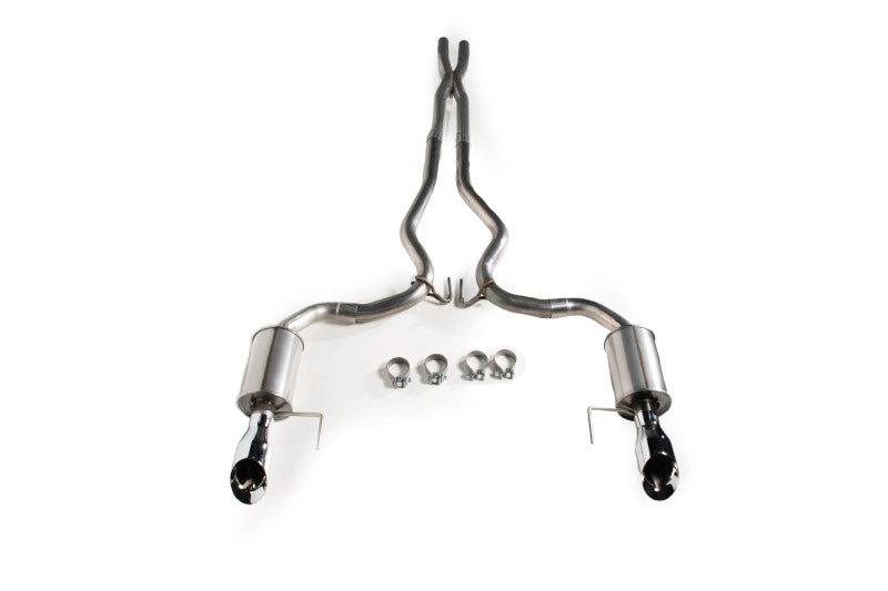 Roush Cat Back Exhaust for 15-17 Mustang GT Black Tips 422092-BLK