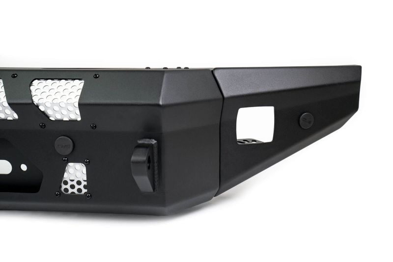DV8 Offroad 2021+ Ford Bronco Front Bumper Winch Capable w/ Optional Bull Bar/Aux Light Opening - #FBBR-01