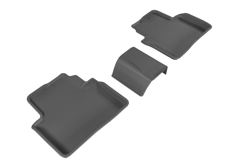 3D MAXpider Kagu Rear Floor Mats for 2016-2020 Honda Civic
