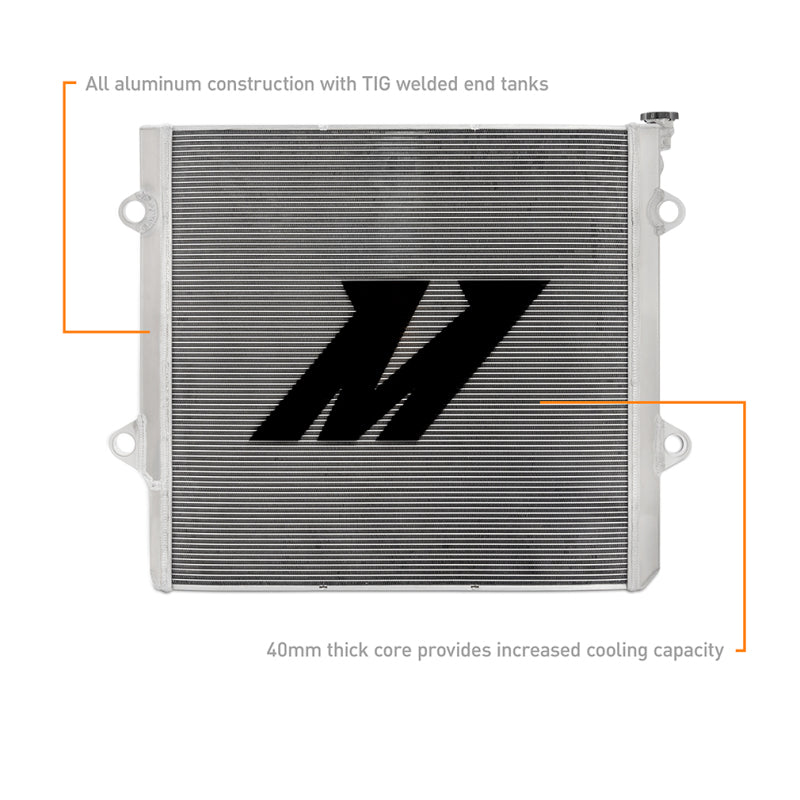 Mishimoto 10-23 Lexus GX460 4.6L Performance Aluminum Radiator - #MMRAD-GX460-10