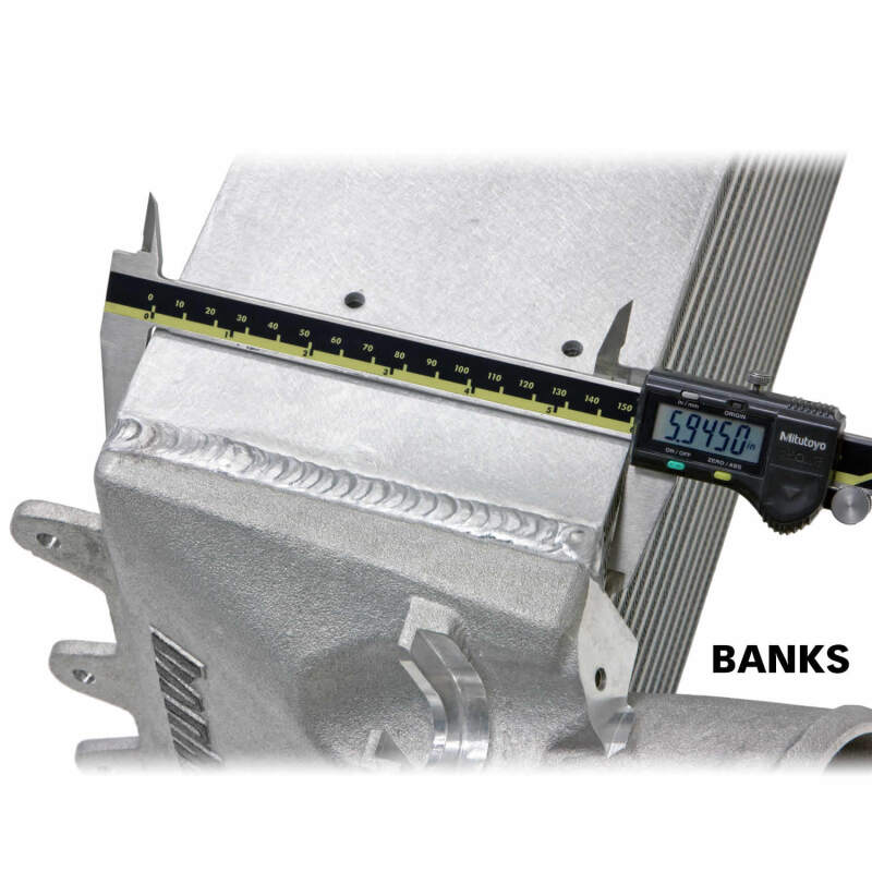 Banks Power Techni-Cooler® System, Raw Tubes - 2013-18 RAM 6.7L