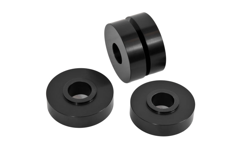 BMR 1993-2002 F-Body Motor Mount Solid Bushing Upgrade Kit - Black Anodized