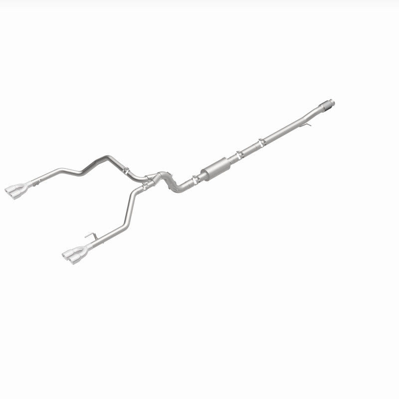 MagnaFlow 19489 2019 Chevrolet Silverado 1500 Quad Exit Polished Stainless Cat-Back Exhaust - #19489