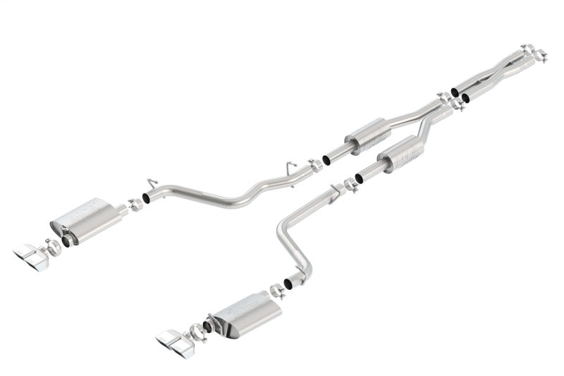 Borla 140708 09-14 Dodge Challenger R/T 5.7L RWD 2Dr. 2.5in. ATAK CB Exhaust - Dual Split Rear Exit - #140708