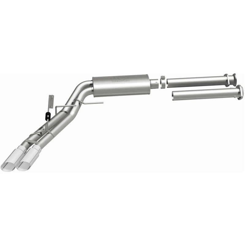 MagnaFlow 19563 15-21 Ford F-150 Street Series Cat-Back Performance Exhaust System- Polished Side Exit - #19563