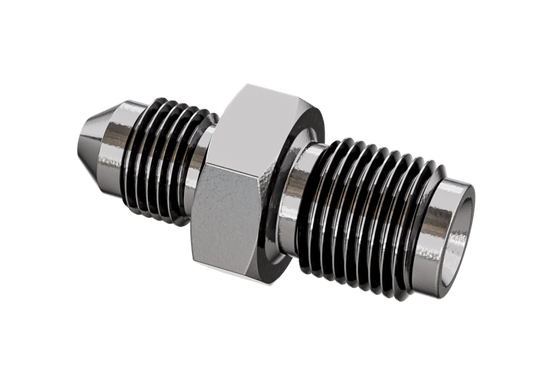 Goodridge Straight Male Adaptor AN3 to AN3 Inverted P815-03VC