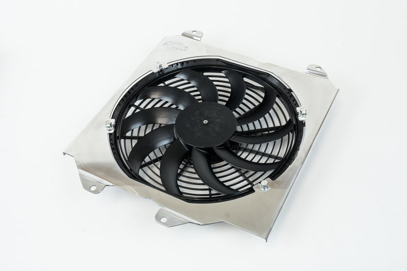 CSF 2858F Aluminum Fan Shroud w/12in SPAL Fan for 92-00 Honda Civic