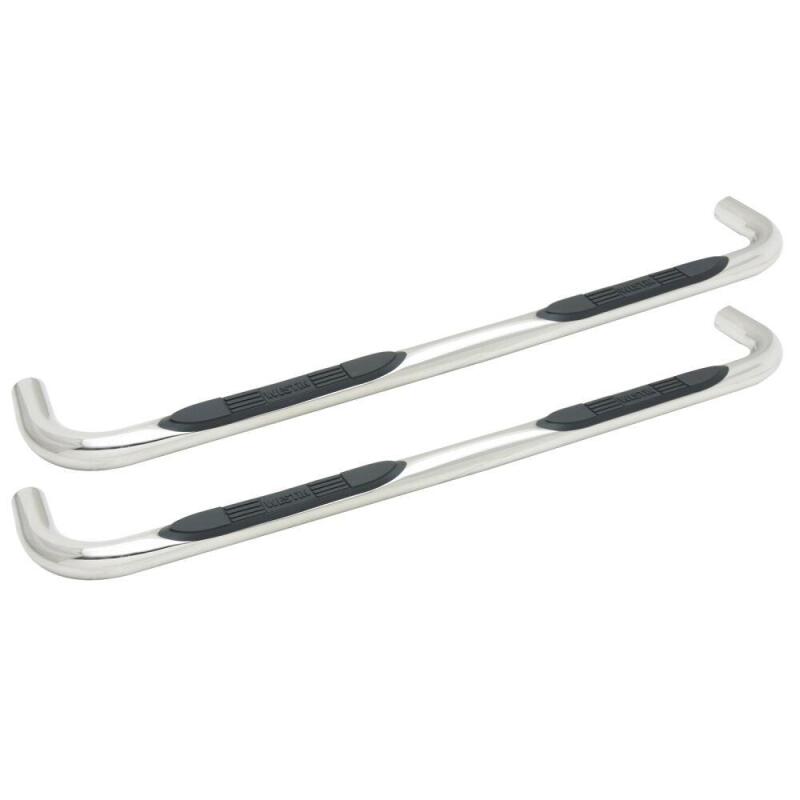 Westin 23-2510 E-Series 3 Nerf Step Bars for 2000-2006 Toyota Tundra Extended Cab Stainless Steel