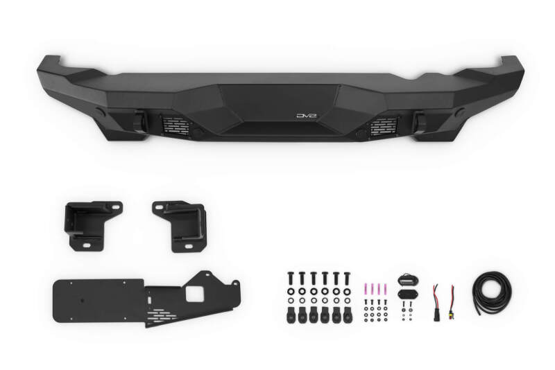 DV8 Offroad 2021+ Ford Bronco Competition Series Rear Bumper - #RBBR-05