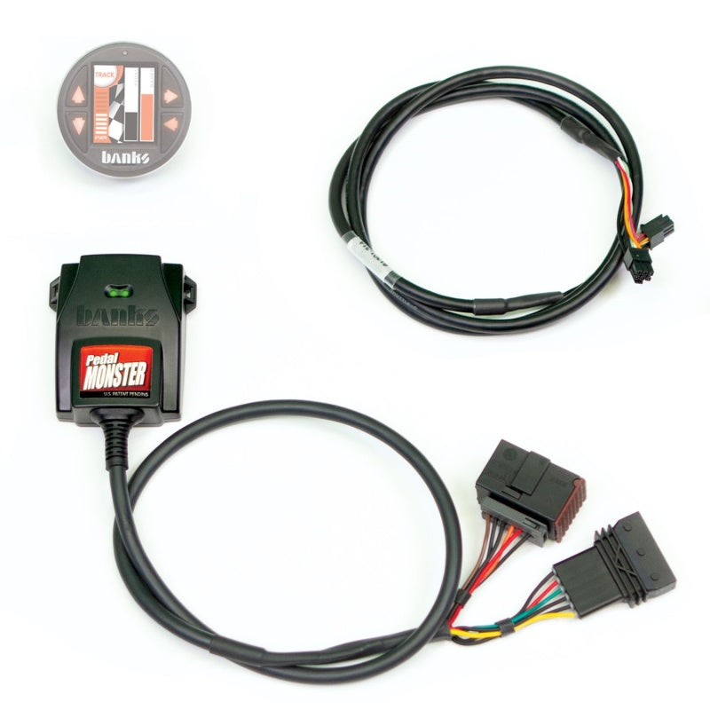Banks Power Pedal Monster® Kit, TE Connectivity MT2, 6 Way, For Use With iDash® 1.8