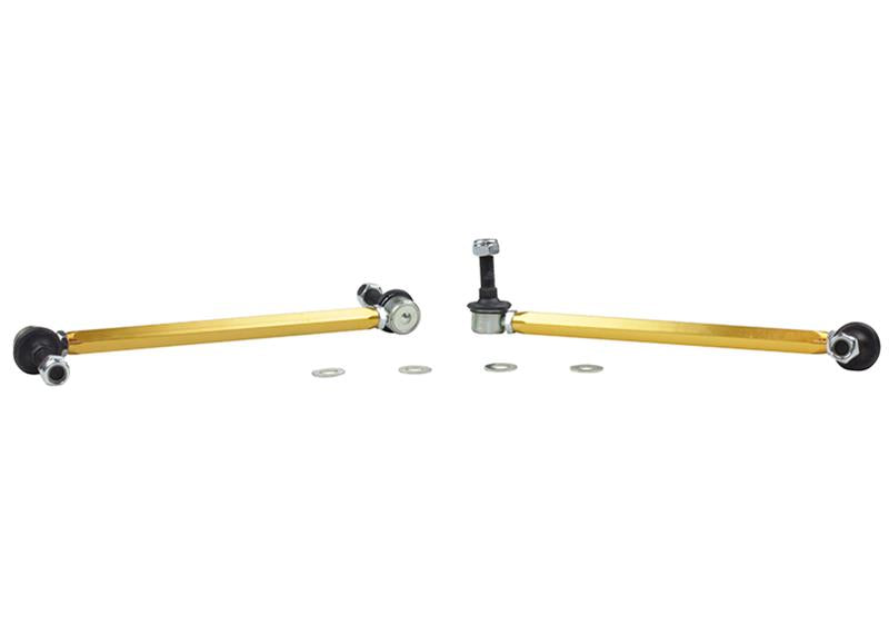 Whiteline KLC175 Front Sway Bar Link Assembly Heavy Duty Adjustable Steel for 2012-2020 Chevrolet Aveo, 2011-2019 Chevrolet Volt, 2019-2025 Subaru Forester and More