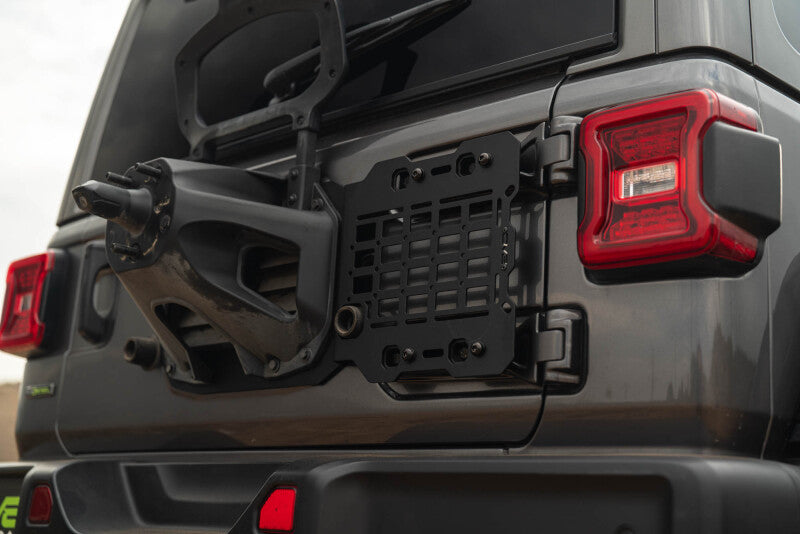 DV8 Offroad 2018-2025 Jeep Wrangler JL Tailgate Reinforcement Molle Panel - #TCJL-04