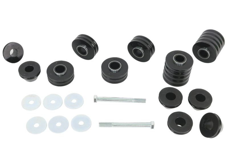 Whiteline W93491 Body Mount Bushing Kit for 1975-1980 Chevrolet C20, 1975-1980 Chevrolet C30, 1975-1980 Chevrolet K10 and More