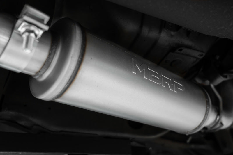 MBRP Mustang GT 4.6L 2.5in. AL Cat Back w/ 3.5in. Dual-Wall Blk. Tips