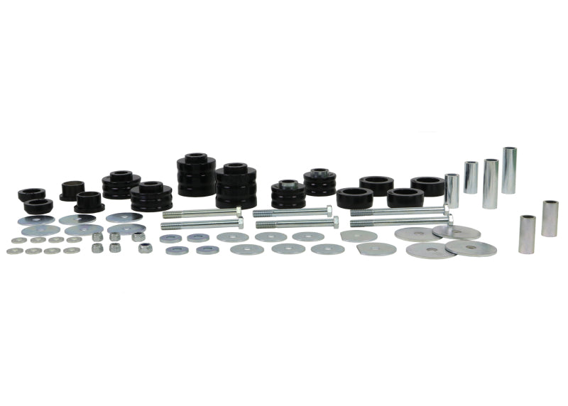 Whiteline W93497 Body Mount Bushing Set for 1980-1998 Ford F-250, 1980-1996 Ford F-150, 1980-1996 Ford F-350