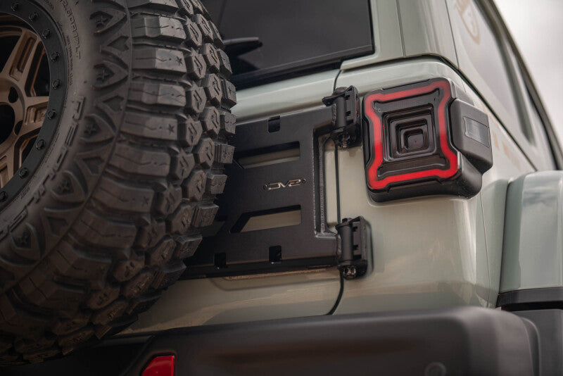 DV8 Offroad 18-25 Jeep Wrangler JL Spare Tire Carrier - #TCJL-15