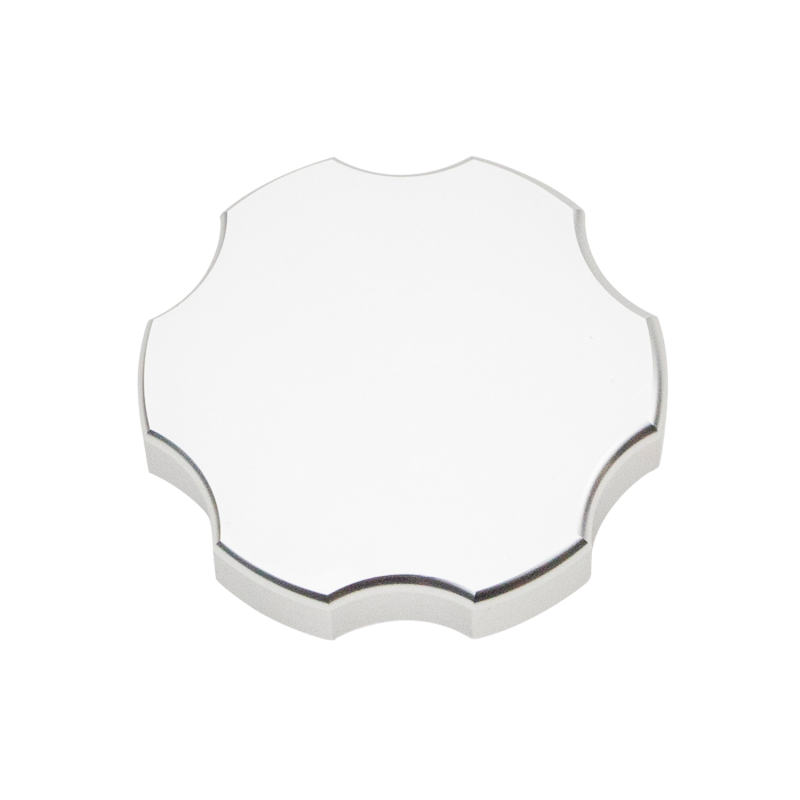 Wehrli Custom Fabrication WCF100472 Billet Coolant Tank Cap Clear for 2001-2024 Chevrolet / GMC Duramax and 2004-2024 Dodge / Ram Cummins
