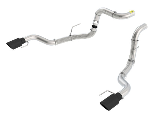 Borla 60640BC 2017 Ford Raptor 3.5L AT RWD CC Short Bed/EC Standard Bed 3in Tailpipe Assembly w/ Black Tips - #60640BC
