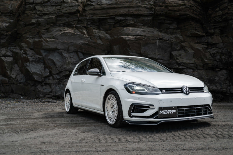 MBRP Golf R 3in Cat Back Single Exit Exhaust Pro Series w/ Non-Valved