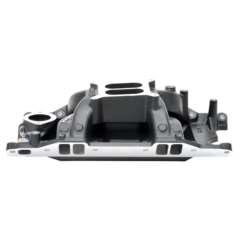 Edelbrock 75763 Intake Manifold RPM Air-Gap Small-Block Chrysler 340-360 Black