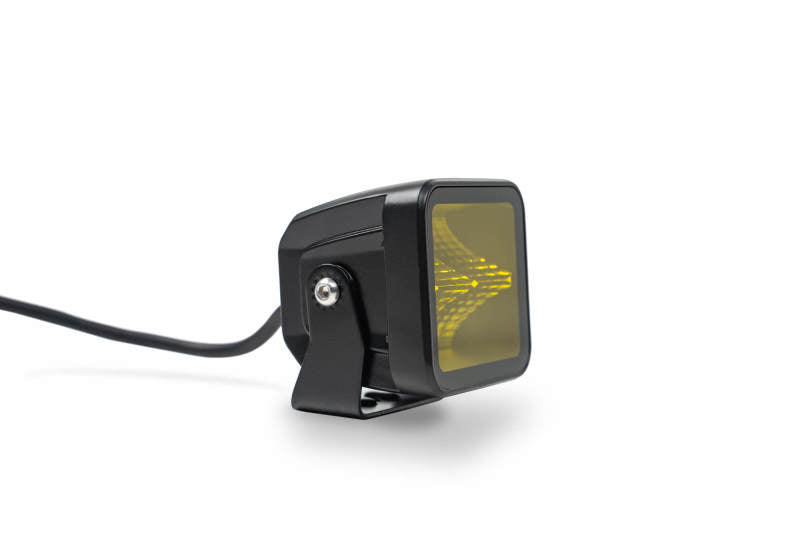 DV8 Offroad 3in Elite Series LED Amber Pod Light - #BE3EW40W-A
