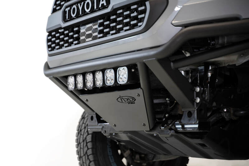 Addictive Desert Designs for 16-20 Toyota Tacoma PRO Bolt-On Front Bumper - Hammer Black