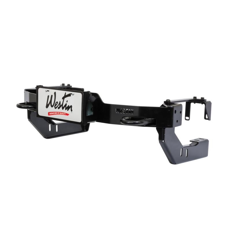 Westin 46-20055 MAX Winch Tray License Plate Bracket Black