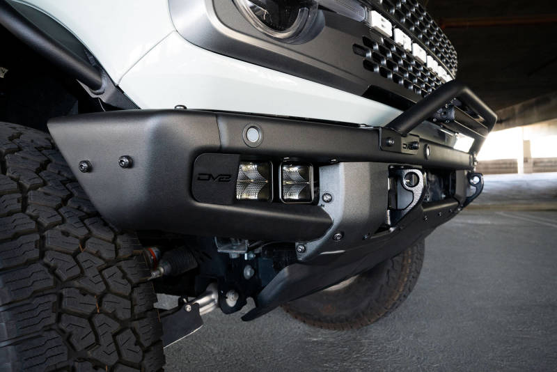 DV8 Offroad 21-22 Ford Bronco Factory Bumper Pocket Light Mount (Pair) 3in LED Pod Lights - #LBBR-05