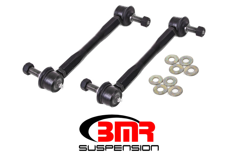 BMR 2016-2024 6th Gen Camaro Front Sway Bar End Link Kit - Black