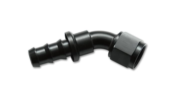 Vibrant -8AN to 3/8in Hose Barb Push On EFI Adapter Fitting