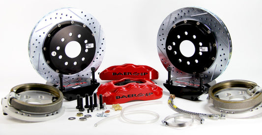 Baer Brakes Rear Ends w/ Ford 9in Torino Bearing Housing Ends 14in Pro+ Rear SDZ Brake Kit - HO — (5x5.00"BC)
