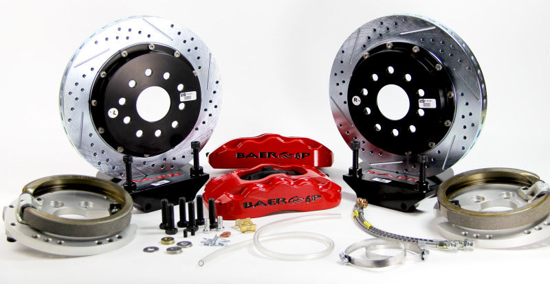 Baer Brakes 73-77 Buick Century 13in Pro+ Rear SDZ Brake Kit - Red