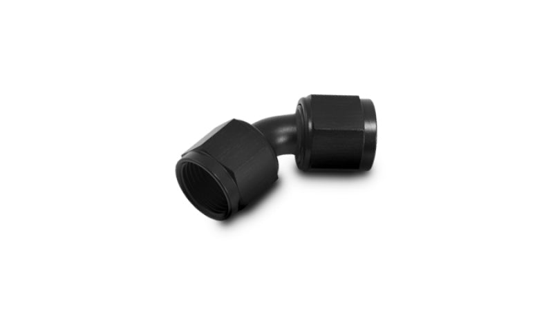 Vibrant -16AN X -16AN Female Flare Swivel 45 Deg Fitting (AN To AN) -Anodized
