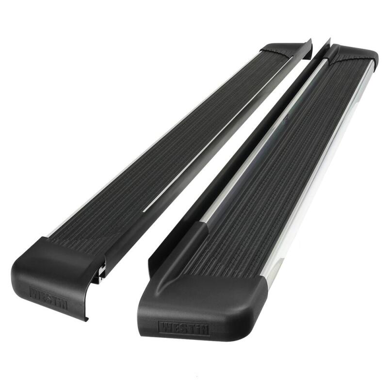 Westin 27-64740 SG6 Polished Aluminum Running Boards 89.5 in Polished