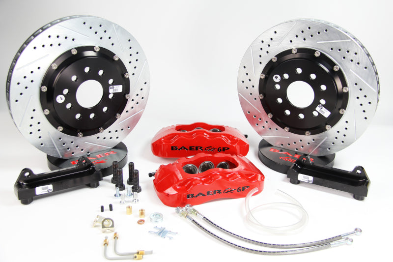 Baer Brakes 97-04 Chevrolet Corvette 14in Pro+ Rear SDZ Brake Kit - Black