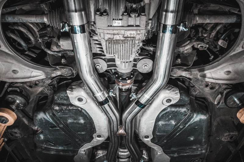 MBRP Durango SRT 6.4L Armor Pro T304 3in Cat Back Exhaust w/ CF Tips
