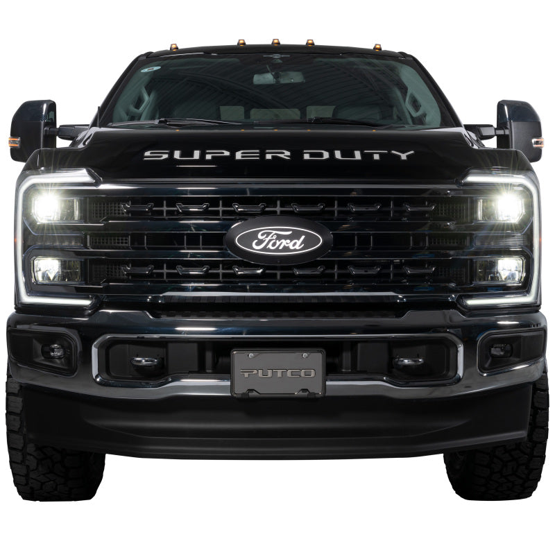 Putco for 2025-2026 Ford Super Duty Front Emblem (with Camera Cutout and without Washer Opening)