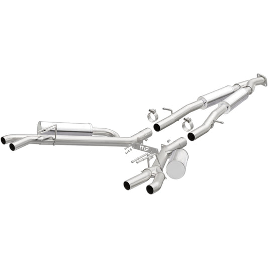 MagnaFlow 19405 Cat-Back Competition Exhaust 18-19 Kia Stinger L4-2.0LGAS Quad 2.5in Stainless Tips - #19405