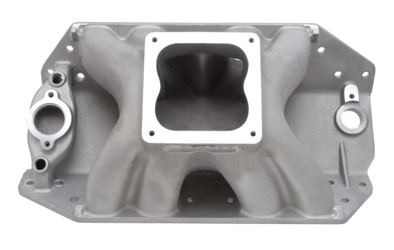 Edelbrock 28001 Manifold Big Victor II BBC with Edelbrock Profiler or Dart Big Chief Heads Dominator