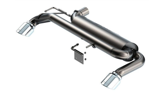 Borla 11974 21-22 Ford Bronco 2.3L 4WD S-Type Axle Back Exhaust w/ Bright Chrome Tips - #11974