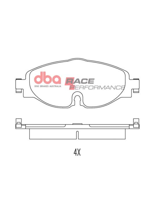 DBA 14-20 Volkswagen GTI (312mm Front Disc Excl Performance Pkg) Front RP Performance Brake Pads