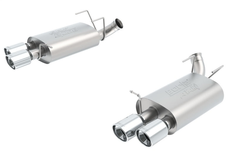 Borla 11831 13-14 Mustang Shelby GT500 GT 5.8L V8 RWD Dual Split Rear Exit ATAK Exhaust Rear Section Only - #11831
