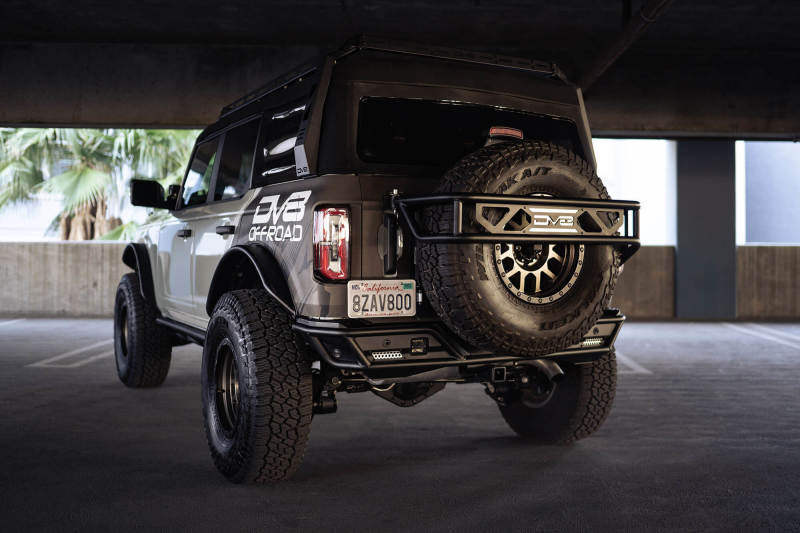 DV8 Offroad 21-23 Ford Bronco Rear License Plate Relocation Bracket - #LPBR-03
