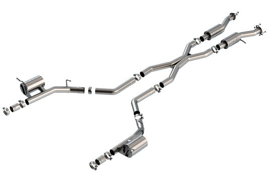 Borla 140888 2021+ Dodge Durango SRT Hellcat 6.2L V8 AWD ATAK Cat-Back Exhaust System - Factory Tips - #140888