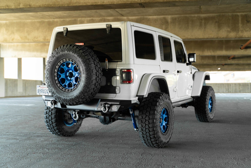DV8 Offroad 18-23 Wrangler JL FS-7 Series Rear Bumper - #RBJL-12