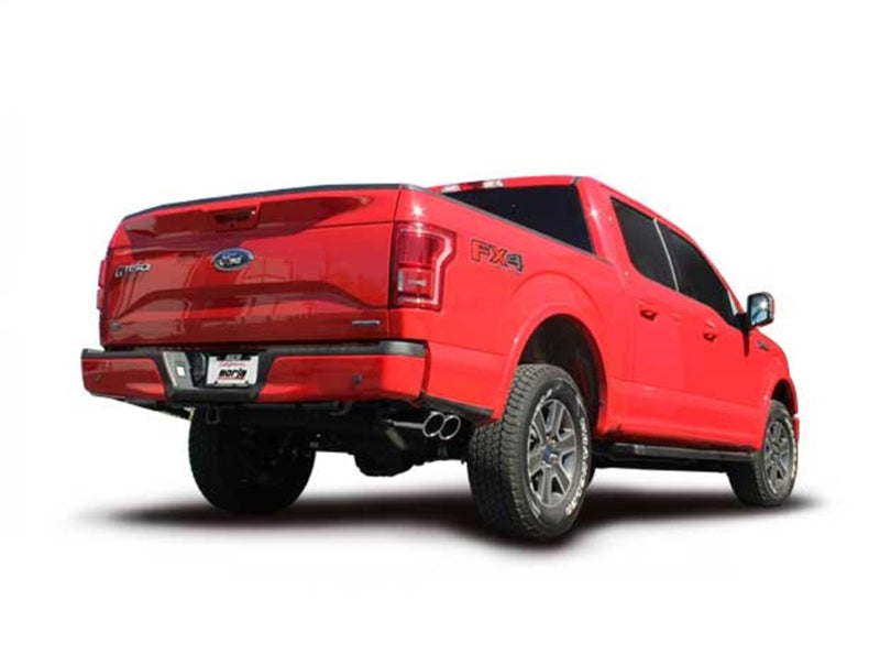 Borla 140618 15-16 Ford F-150 3.5L EcoBoost Ext. Cab Std. Bed Catback Exhaust S-Type Truck Side Exit - #140618