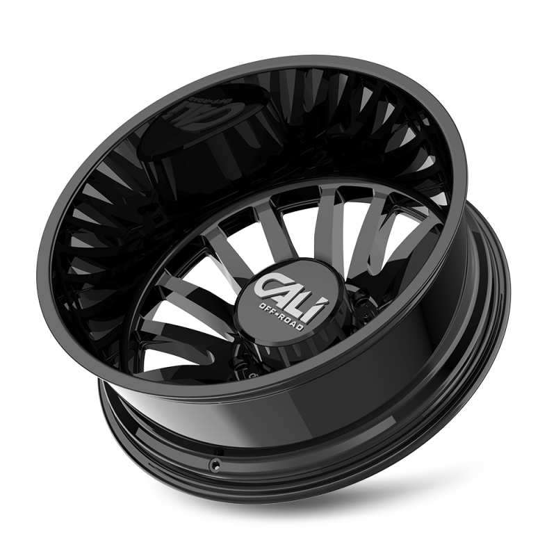 Cali Off-Road Summit Dually Rear 22x8.25 8x200 -232mm Gloss Black Wheel 9110D-22877GBR232